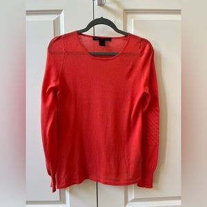 Marc Jacobs Gayle Pullover Sweater in Flamingo Red